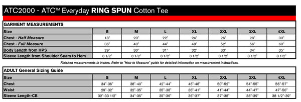ATC ™ Ring Spun Cotton T-Shirt (Copy)