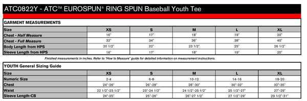 Baseball T-shirt: ATC EUROSPUN BASEBALL TEE