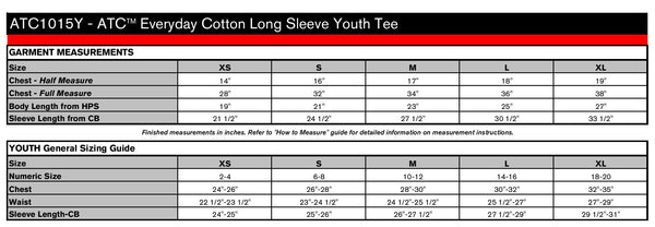 Long-Sleeve T-Shirt: ATC COTTON LONG SLEEVE TEE
