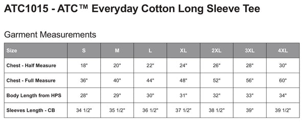 Long-Sleeve T-Shirt: ATC COTTON LONG SLEEVE TEE