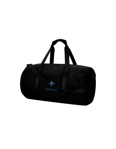 KOI Matte Quilted Barrel Duffel Bag