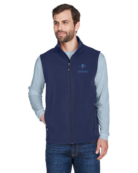 Soft Shell Vest: CORE365 CRUISE TWO-LAYER FLEECE BONDED