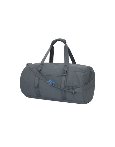 KOI Matte Quilted Barrel Duffel Bag