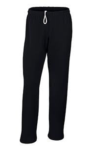 Adult Sweat Pants with Open Bottoms and RAMS logo across Bottom