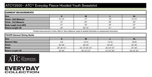 Youth ATC™ Everyday Fleece Hooded Sweatshirt