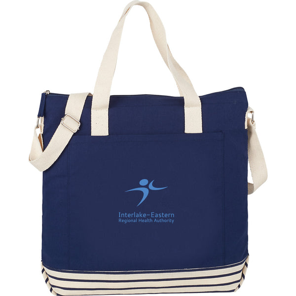 Tote Bag: COTTON CANVAS BEACH TOTE