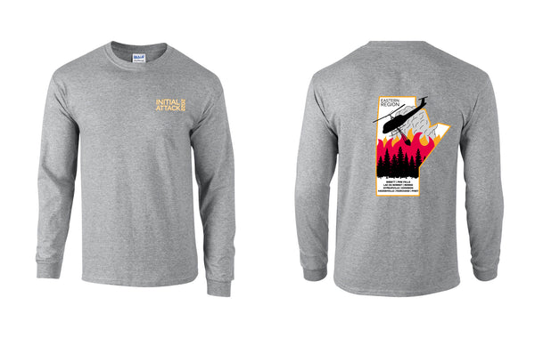 Long-Sleeve T-Shirt (Design 3): GILDAN HEAVY COTTON