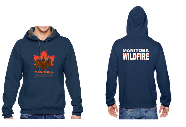 Hoodie (Design B): FRUIT OF THE LOOM SOFSPUN® HOODED SWEATSHIRT