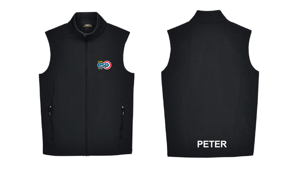 Soft Shell Vest (Adult): CORE 365 CRUISE TWO-LAYER FLEECE SOFT SHELL VEST