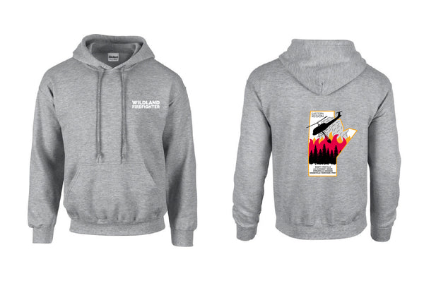 Hoodie (Design 2): GILDAN HEAVY BLEND 50/50 HOODED SWEATSHIRT