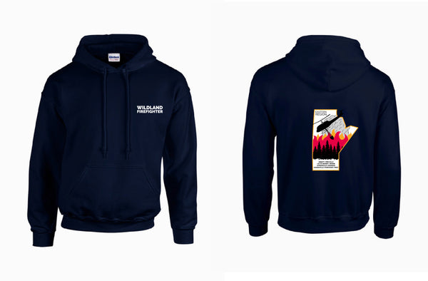 Hoodie (Design 2): GILDAN HEAVY BLEND 50/50 HOODED SWEATSHIRT