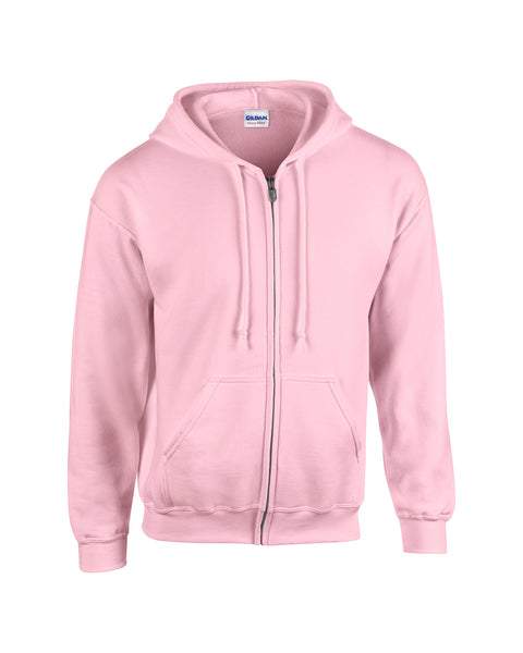 Zip-Up Hoodie: GILDAN HEAVY BLEND 50/50 FULL ZIP