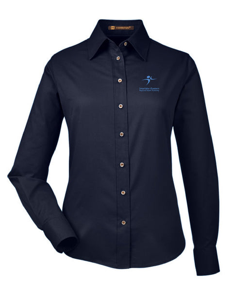 Men's & Ladies Dress Shirt: EASY BLEND™ LONG-SLEEVE TWILL w/ STAIN-RELEASE