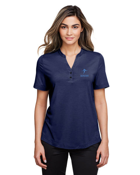Polo Shirt: NORTH END JAQ  SNAP-UP STRETCH PERFORMANCE POLO